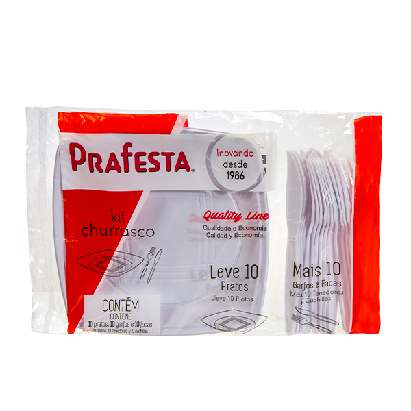 Kit Churrasco Quality Line - Prafesta