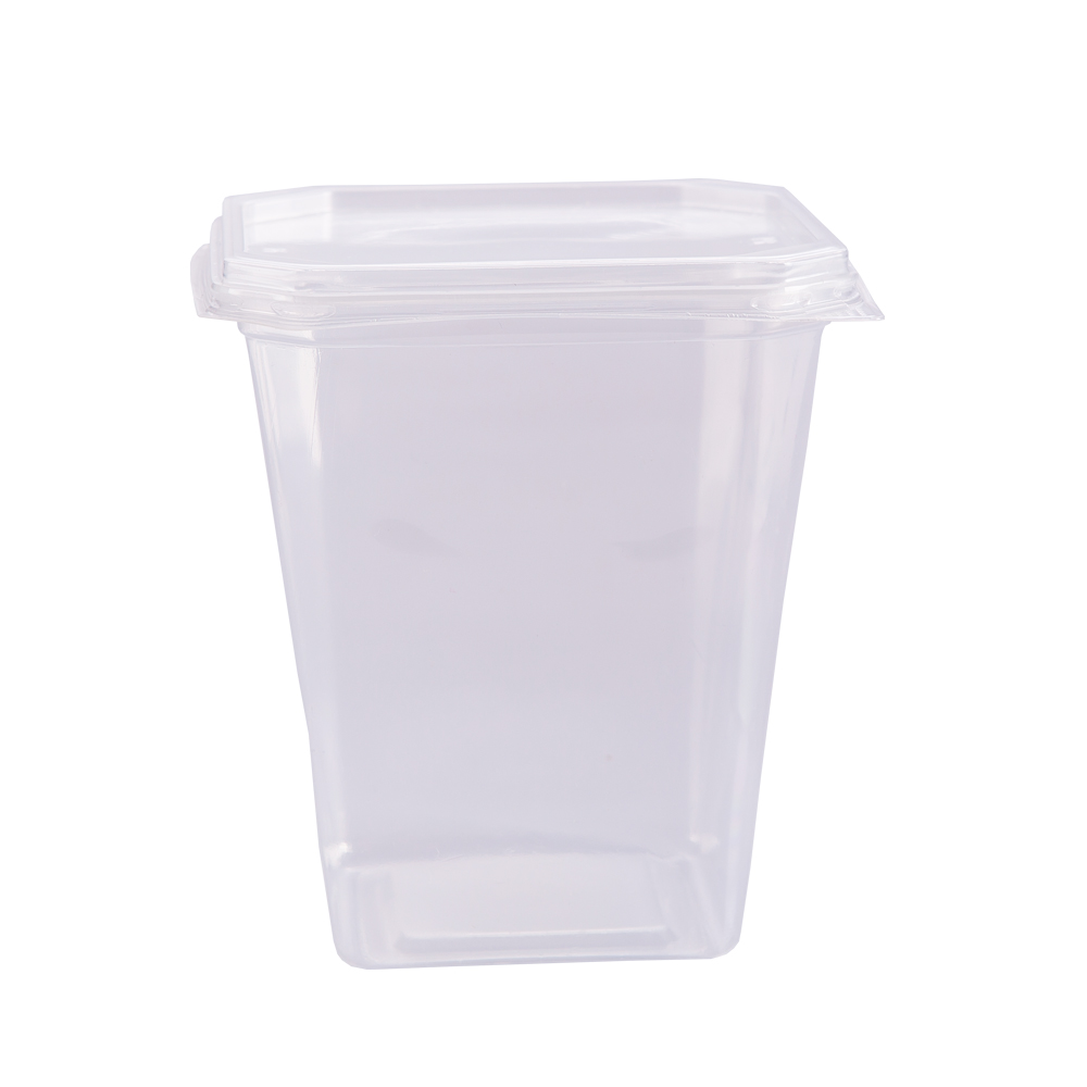 POTE QUADRADO PP 350ML - 20UND