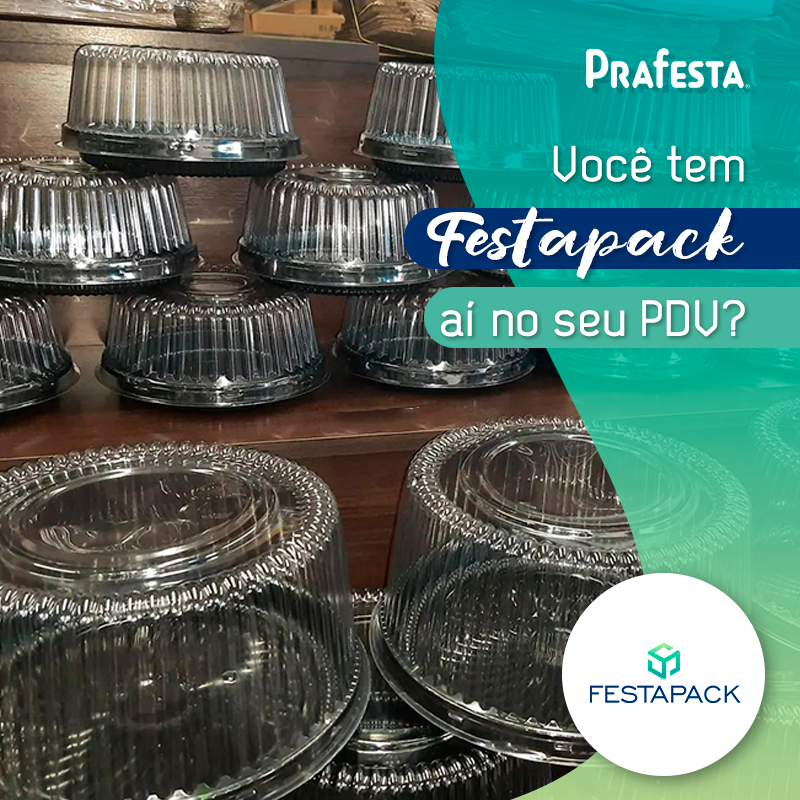 Embalagem para bolo e torta: 9 opções da linha Festapack